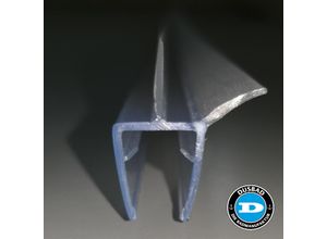 4063955014450 - Wasserabweiser Dichtung 1000mm für 8mm Glas - Duschabtrennungen Duschkabinen 4063955014450 - Wasserabweiser Dichtung 1000mm für 8mm Glas - Duschabtrennungen Duschkabinen
