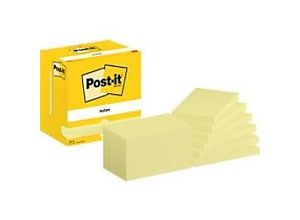 4064035065867 - Haftnotizen Post-it 655 CY 12 Blöcke 100 Blatt je Block 76 x 127 mm PEFC-zertifiziert gelb 4064035065867 - Haftnotizen Post-it 655 CY 12 Blöcke 100 Blatt je Block 76 x 127 mm PEFC-zertifiziert gelb