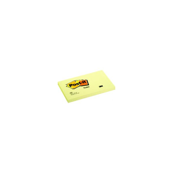 4064035083649 - Haftnotizen Post-it 655 76x127mm 100 Blatt neongelb  6 Stück