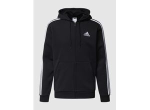 4064045138117 - adidas M Essentials Full-Zip Hoodie Herren (Schwarz M) Fitnessbekleidung