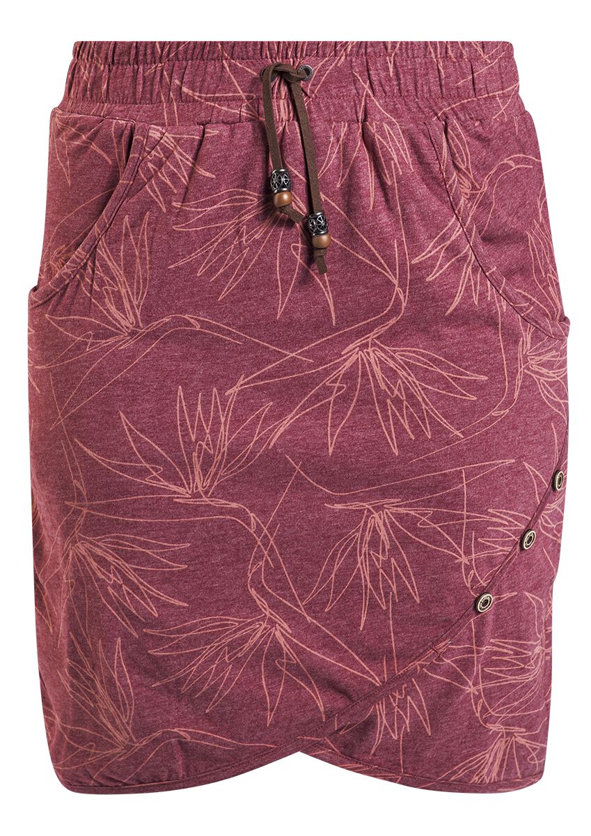 4064068537379 - LucyAK B Short Skirt Kurzer Rock rot in S