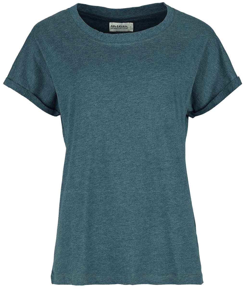 4064068540546 - MalaikaAK A Shirt T-Shirt blau in XS