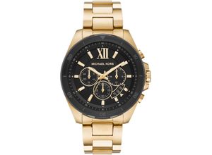 4064092012453 - Chronograph MICHAEL KORS BRECKEN MK8848 Armbanduhren goldfarben Herren Hochzeitsmode Quarzuhr Armbanduhr Herrenuhr