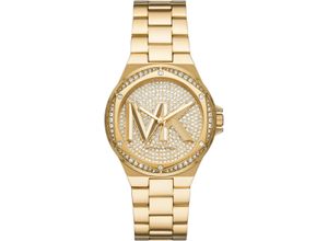 4064092115833 - Quarzuhr MICHAEL KORS LENNOX Armbanduhren goldfarben Damen Quarzuhren Armbanduhr Damenuhr analog Edelstahlarmband