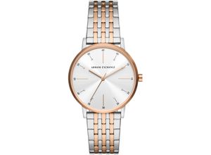 4064092139754 - Quarzuhr ARMANI EXCHANGE AX5580 Armbanduhren rosegold (silberfarben roségoldfarben) Damen Quarzuhren