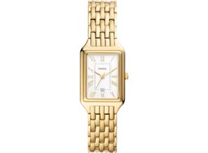 4064092155433 - Quarzuhr FOSSIL Raquel ES5220 Armbanduhren goldfarben Damen Quarzuhren Armbanduhr Damenuhr Datum analog Edelstahlarmband