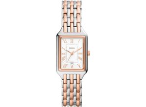 4064092155440 - Quarzuhr FOSSIL RAQUEL ES5222 Armbanduhren rosegold (silberfarben roségoldfarben) Damen Quarzuhren Armbanduhr Damenuhr Datum analog Edelstahlarmband