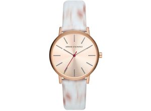 4064092196146 - Quarzuhr ARMANI EXCHANGE AX5588 Armbanduhren rosegold (bunt) Damen Quarzuhren