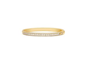 4064092204391 - Armreif MICHAEL KORS PREMIUM BRILLANCE PRECIOUS MKC1636AN Armbänder Gr Silber 925 (Sterlingsilber) goldfarben (gelbgoldfarben kristallweiß kristallweiß) Damen Armreifen mit Zirkonia (synth)