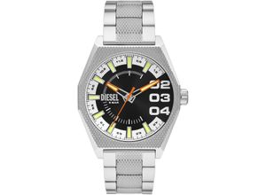 4064092209273 - Quarzuhr DIESEL SCRAPER DZ2172 Armbanduhren silberfarben Herren Hochzeitsmode Armbanduhr Herrenuhr Edelstahlarmband