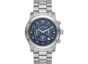 4064092215540 - Chronograph MICHAEL KORS RUNWAY MK9105 Armbanduhren silberfarben Herren Hochzeitsmode