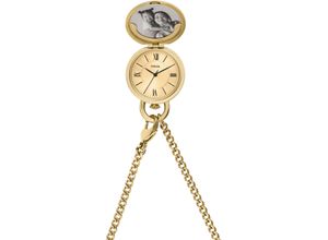 4064092216707 - Kettenuhr FOSSIL JACQUELINE ES5292 Taschenuhren goldfarben Damen Taschenuhren Quarzuhr Damenuhr Medaillon Geschenkidee zum Öffnen für ein Bild