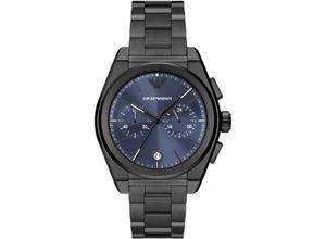 4064092225853 - Chronograph EMPORIO ARMANI AR11561 Armbanduhren schwarz (anthrazit) Herren Hochzeitsmode Quarzuhr Armbanduhr Herrenuhr Stoppfunktion Datum analog