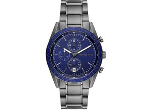 4064092229530 - Chronograph MICHAEL KORS ACCELERATOR MK9111 Armbanduhren schwarz (anthrazit) Herren Quarzuhr Armbanduhr Herrenuhr Stoppfunktion Edelstahlarmband