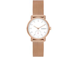 4064092231885 - Quarzuhr SKAGEN KUPPEL LILLE SKW3099 Armbanduhren rosegold (roségoldfarben) Damen Quarzuhren Armbanduhr Damenuhr dezentrale Sekunde Edelstahlarmband