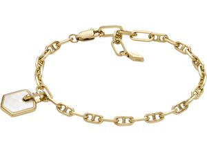 4064092234244 - FOSSIL Damen Armband Edelstahl gold 40