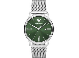 4064092235081 - Quarzuhr EMPORIO ARMANI AR11578 Armbanduhren silberfarben Herren Hochzeitsmode Armbanduhr Herrenuhr Datum analog Edelstahlarmband