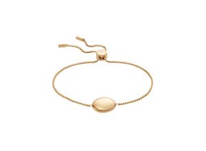 4064092241181 - Armband SKAGEN KARIANA GOLD TONE SKJ1775710 Armbänder Gr Edelstahl gelb (gelbgoldfarben) Damen Trachtenmode