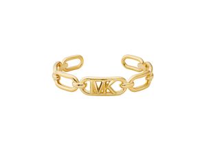 4064092245097 - Armreif MICHAEL KORS PREMIUM EMPIRE OVAL MKJ828800710 Armbänder Gr Messing gelb (gelbgoldfarben) Damen Armreifen