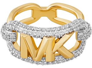 4064092245882 - MICHAEL KORS Damen Ring MKJ8294CZ93 bicolor 39