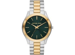 4064092246209 - Quarzuhr MICHAEL KORS RUNWAY MK9149 Armbanduhren silberfarben (silbergoldfarben) Damen Quarzuhren Armbanduhr Damenuhr Herrenuhr Edelstahlarmband