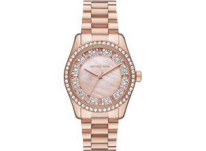 4064092247077 - Quarzuhr MICHAEL KORS LEXINGTON MK7444 Armbanduhren goldfarben (roségoldfarben) Damen Quarzuhren Armbanduhr Damenuhr Edelstahlarmband