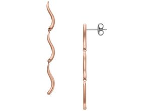 4064092251302 - Paar Ohrstecker SKAGEN KARIANA ESSENTIAL WAVES SKJ1784710 SKJ1785791 SKJ1792040 Ohrringe Gr Edelstahl rosegold (edelstahlfarben roségoldfarben) Damen Ohrstecker