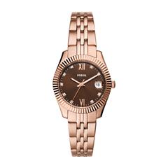 4064092252330 - Quarzuhr FOSSIL SCARLETTE MINI ES5324 Armbanduhren goldfarben (roségoldfarben) Damen Quarzuhren Armbanduhr Damenuhr Datum analog Edelstahlarmband