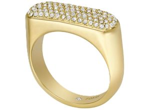 4064092254075 - FOSSIL Damen Ring Edelstahl gold