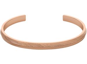 4064092267914 - Armspange FOSSIL HARLOW JF04665040 JF04661791 Armbänder Gr Edelstahl rosegold (roségoldfarben) Damen Armspange Armspangen