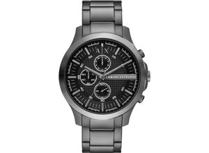 4064092270044 - Chronograph ARMANI EXCHANGE Armbanduhren grau (anthrazit) Herren Hochzeitsmode Quarzuhr Armbanduhr Herrenuhr Stoppfunktion analog