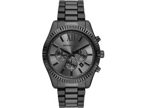 4064092271225 - Chronograph MICHAEL KORS LEXINGTON Armbanduhren schwarz Herren Quarzuhren