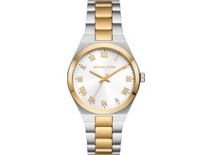 4064092271911 - Quarzuhr MICHAEL KORS LENNOX Armbanduhren silberfarben (silbergoldfarben) Damen Quarzuhren Armbanduhr Damenuhr Edelstahlarmband analog