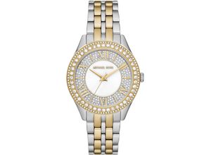 4064092272000 - Quarzuhr MICHAEL KORS HARLOWE Armbanduhren silberfarben (silbergoldfarben) Damen Quarzuhren