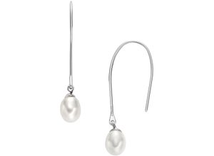 4064092276602 - Paar Ohrhaken SKAGEN Schmuck Geschenk Edelstahl Ohrringe AGNETHE PEARL SKJ1834040 Gr Edelstahl-Perlen silberfarben (edelstahlfarben weiß) Damen Ohrhaken mit Süßwasserzuchtperle