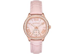 4064092277487 - Quarzuhr MICHAEL KORS SAGE Armbanduhren rosé Damen Quarzuhren Armbanduhr Damenuhr kleine Sekunde Perlmutt-Zifferblatt analog