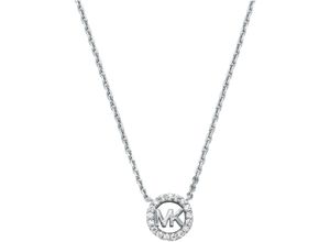 4064092280319 - Kette mit Anhänger MICHAEL KORS PREMIUM MKC1726CZ791 MKC1726CZ710 MKC1726CZ040 Halsketten Gr Silber 925 (Sterlingsilber) Länge 43 cm silberfarben (silberfarben kristallweiß) Damen Ketten mit Anhänger Zirkonia (synth)