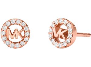 4064092280531 - Paar Ohrstecker MICHAEL KORS PREMIUM MKC1727CZ791 MKC1727CZ710 MKC1727CZ040 Ohrringe Gr Silber 925 (Sterlingsilber) rosegold (roségoldfarben kristallweiß kristallweiß) Damen Ohrstecker mit Zirkonia (synth)