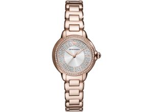 4064092292466 - Quarzuhr EMPORIO ARMANI Armbanduhren rosegold (roségoldfarben) Damen Armbanduhr Damenuhr Edelstahlarmband analog