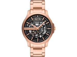 4064092294194 - Automatikuhr ARMANI EXCHANGE Armbanduhren rosegold (roségoldfarben) Herren Armbanduhr Herrenuhr Mechanische Uhr Edelstahlarmband analog