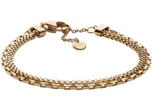 4064092296679 - Armband SKAGEN Schmuck Geschenk Edelstahl Armkette Merete SKJ1861710 Armbänder Gr Edelstahl goldfarben (gelbgoldfarben) Damen