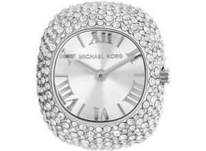 4064092297140 - Uhrenring MICHAEL KORS RYLEE Armbanduhren silberfarben Damen Armbanduhr Damenuhr analog Ringschiene Flexband