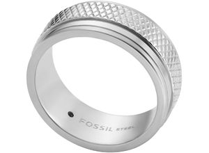 4064092299403 - Fingerring FOSSIL Schmuck Geschenk Edelstahl Ring Knox JF04768040 Fingerringe Gr 205 Edelstahl 9 mm silberfarben (edelstahlfarben) Damen