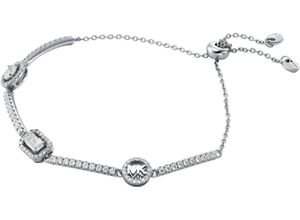 4064092310924 - Armband MICHAEL KORS Schmuck Geschenk Silber 925 Armkette Pavé Mixed MKC1715CZ040 Armbänder Gr Silber 925 (Sterlingsilber) silberfarben (silberfarben kristallweiß kristallweiß) Damen mit Zirkonia (synth)