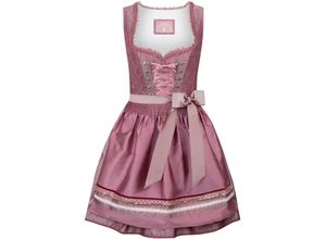 4064103120443 - STOCKERPOINT Dirndl Elaine tailliert Bordüre für Damen rot 38