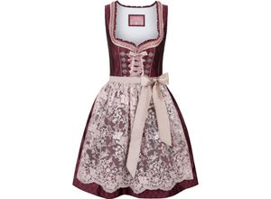 4064103121198 - STOCKERPOINT Wiesnwuid Dirndl Rosalinde Ärmellos Knielang für Damen rot 44