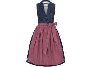 4064103183493 - STOCKERPOINT Dirndl Renata  Stehkragen Knielang für Damen blau 38