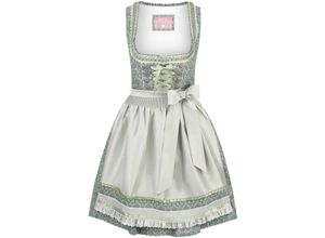 4064103198534 - STOCKERPOINT Dirndl Ruby  Rüschen Knielänge für Damen grün 32