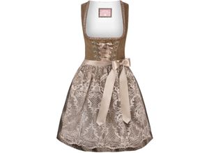 4064103205010 - STOCKERPOINT Wiesnwuid Dirndl Loredana Samt Pailletten für Damen beige 32