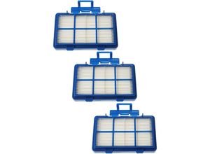 4064115014280 - Vhbw - Filterset 3x Staubsaugerfilter kompatibel mit Philips PowerGo FC8293 01 FC8249 09 FC8293 Staubsauger - hepa Filter Allergiefilter